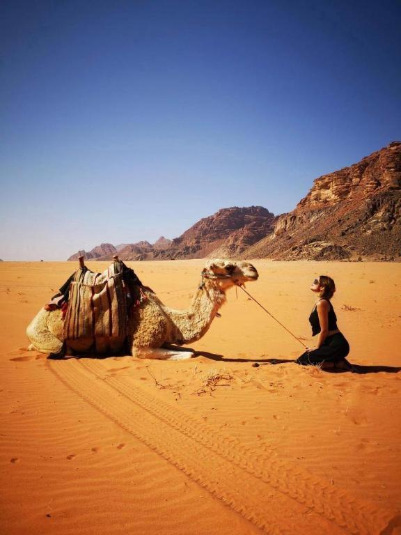 Wadi Rum Desert Heart Camp Hotel ภายนอก รูปภาพ