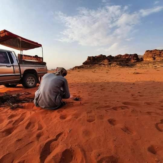 Wadi Rum Desert Heart Camp Hotel ภายนอก รูปภาพ